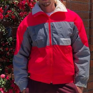 Vintage retro ski jacket